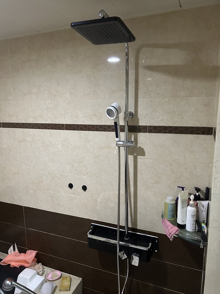 청주 해바라기샤워기 설치 완료 사진